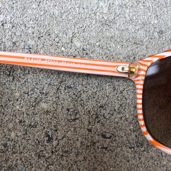 RALPH LAUREN RA5128 SUNGLASSES Orange Stripes Brow main image 7